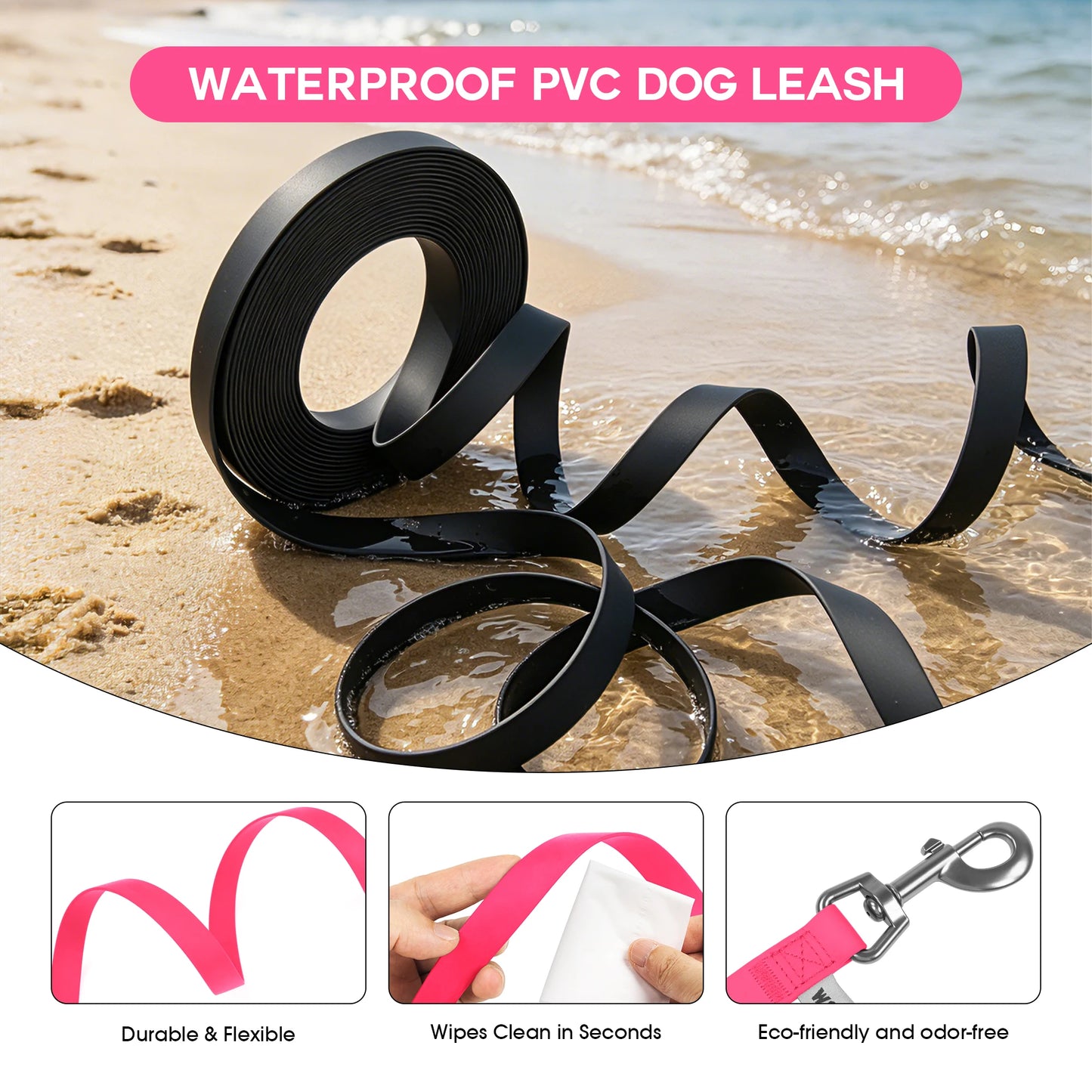 Long-Line Training Leash — detail view 2