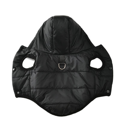 Dachshund winter parka — back coverage from neck to tail