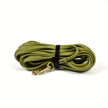 Heavy-Duty Training Long-Line — waterproof PVC, Light Green
