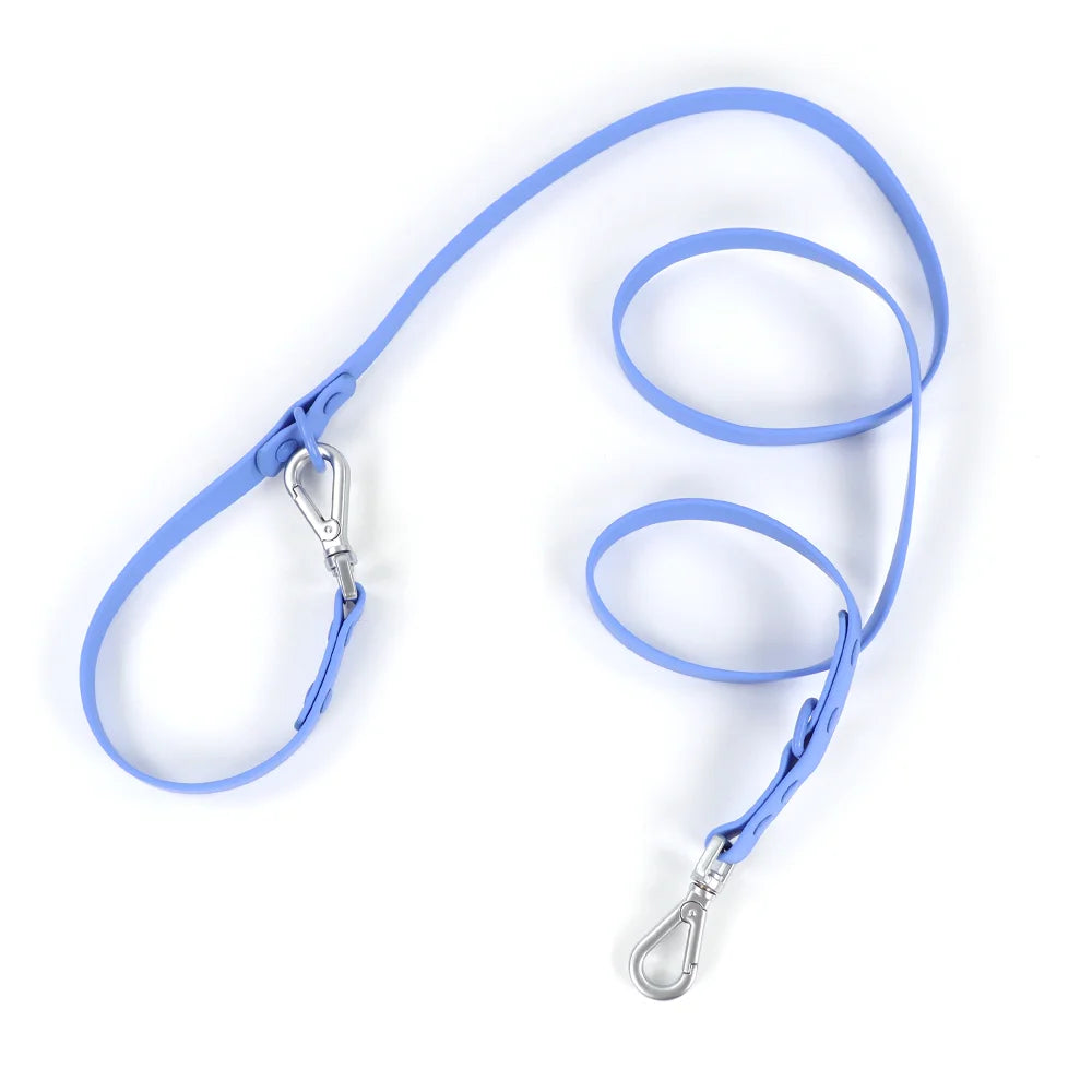 Dual-Handle Dog Leash — training lead, Blue