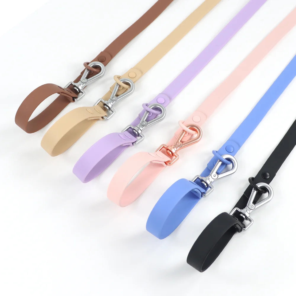 Dual-handle training dog leash for medium to large dogs