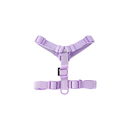Macaron Harness, Collar & Leash Set — purple harness