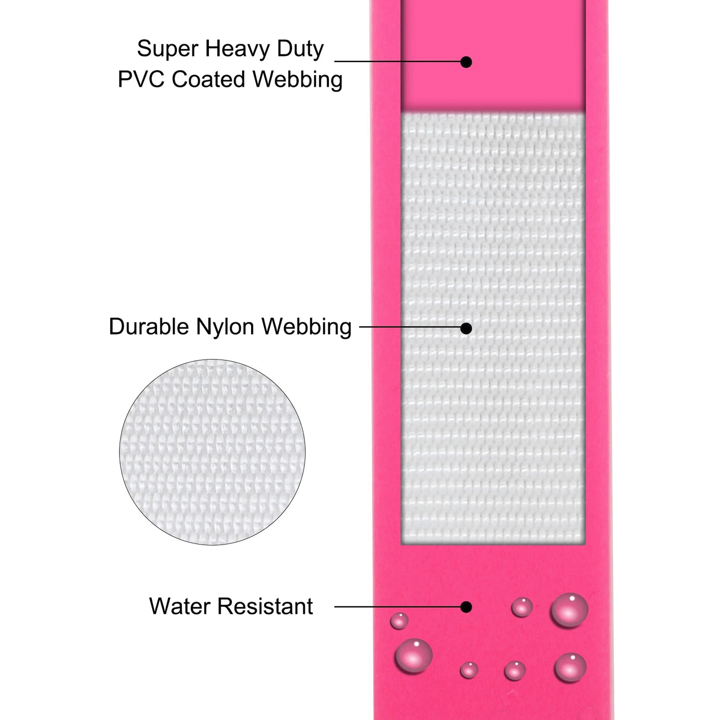 Long-Line Training Leash — detail view