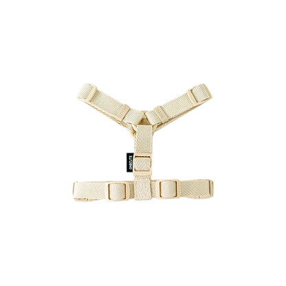 Macaron Harness, Collar & Leash Set — khaki harness