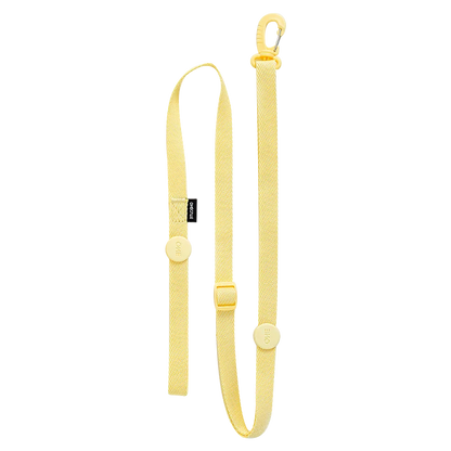 Macaron Harness, Collar & Leash Set — yellow leash