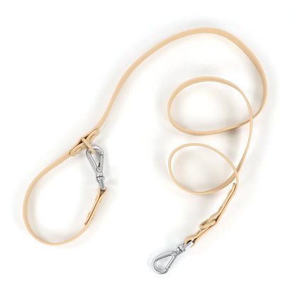 Dual-Handle Dog Leash — training lead, Coffee