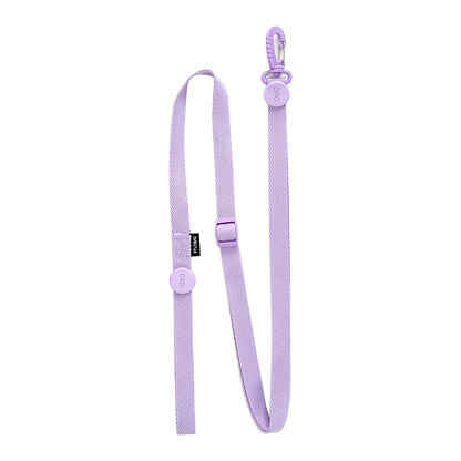 Macaron Harness, Collar & Leash Set — purple leash
