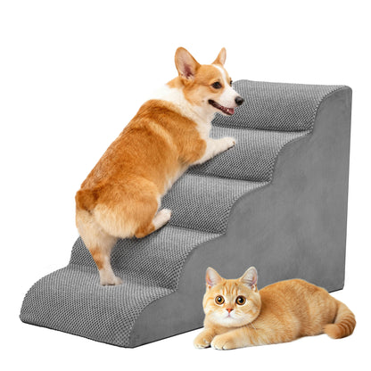 Non-slip foam dog stairs for sofas and beds (view 3)