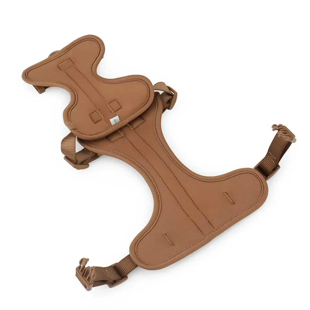 Dachshund vest harness with neoprene lining and adjustable straps (view 2)