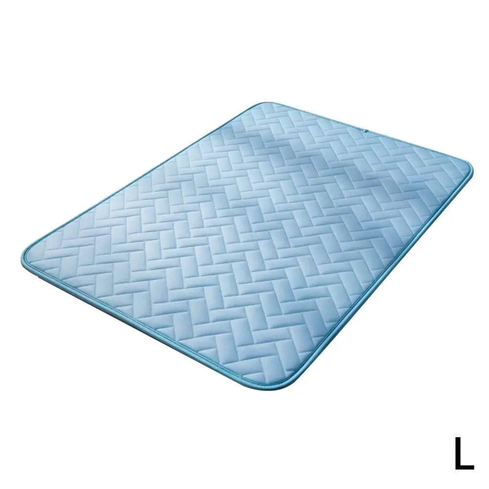 Ice-silk dog cooling mat — cool-touch comfort pad (view 3)