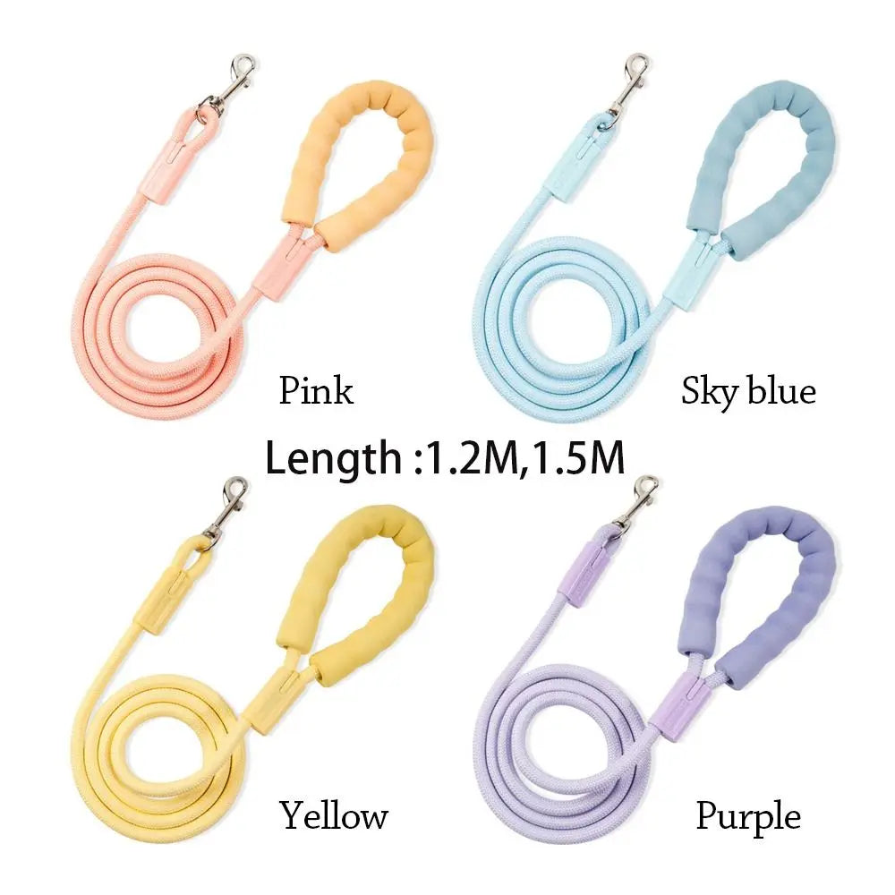 Cotton-Handle Dog Leash — detail view 5