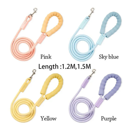 Cotton-Handle Dog Leash — detail view 5